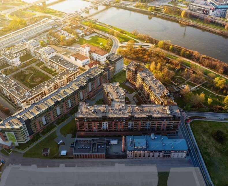 Penthouse widokowy w nowej inwestycji na Zabłociu – 108 m2