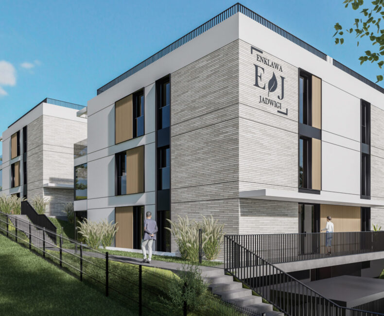 Dwupoziomowy apartament  z tarasem na dachu w nowej inwestycji na Woli Justowskiej