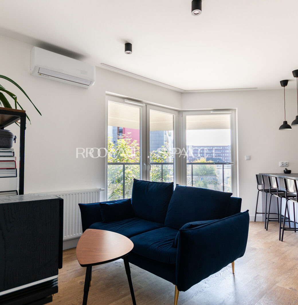 Bright apartment with a terrace in Zabłocie!