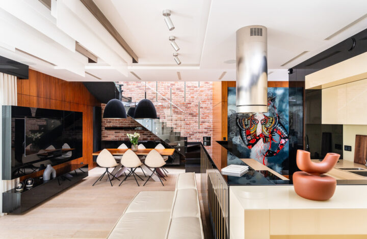 Dwupoziomowy penthouse z widokiem na Kraków!