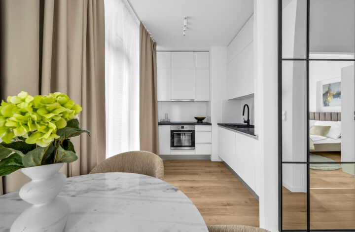 Apartament z dwoma balkonami i garażem | Wola