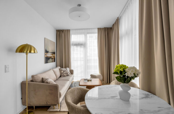 Apartament z dwoma balkonami i garażem | Wola