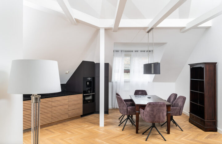 Apartment with a view of the Vistula River