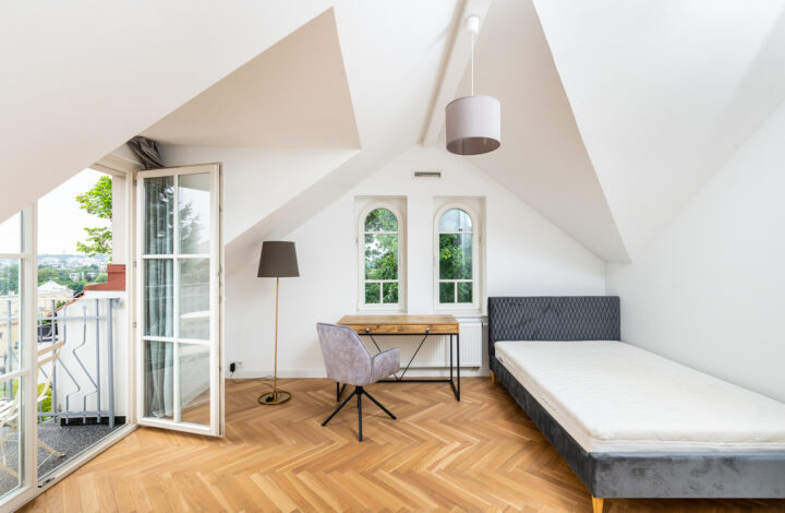 Apartment with a view of the Vistula River