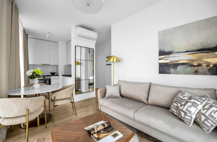 Apartament z dwoma balkonami i garażem | Wola