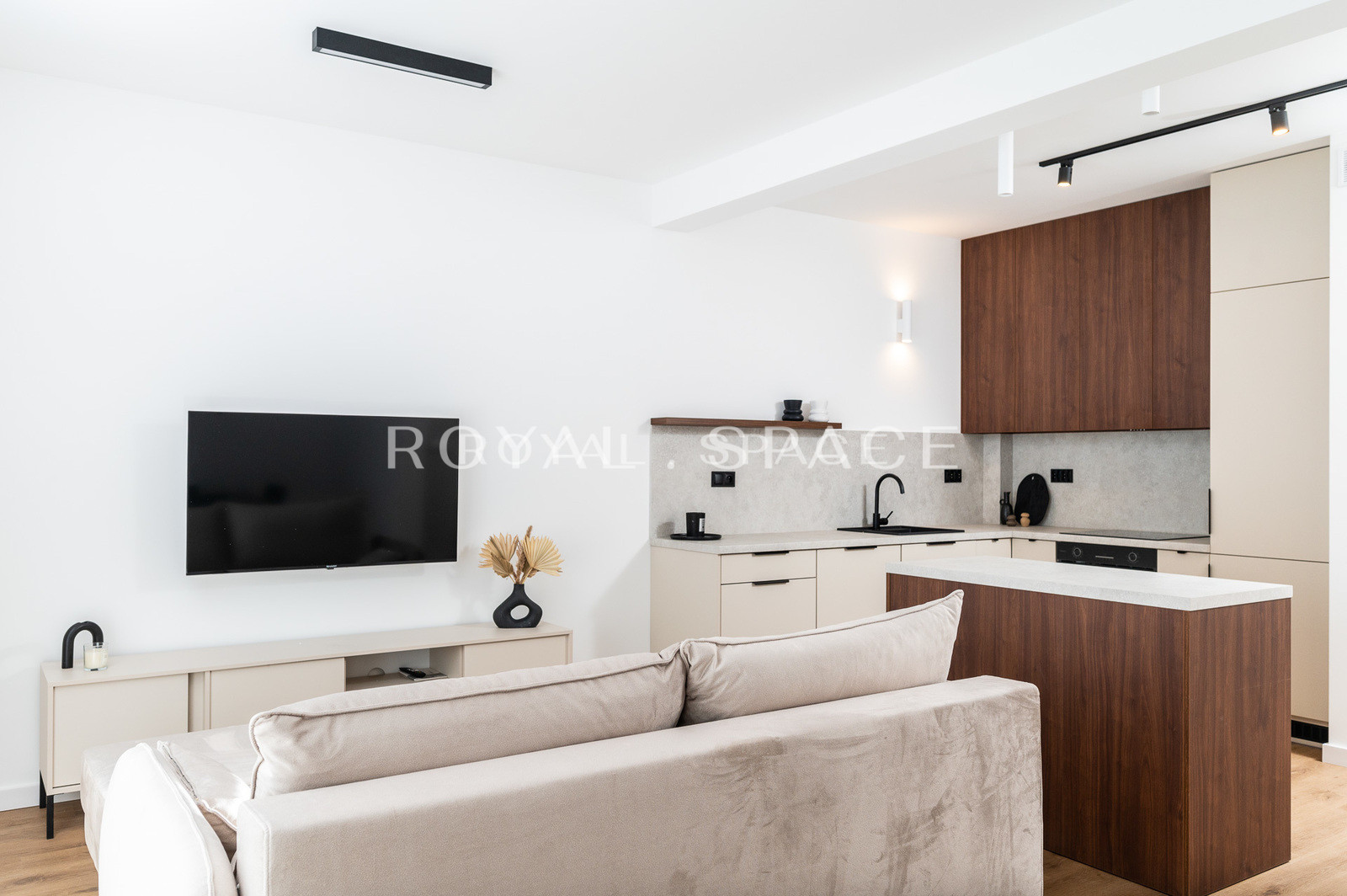 Two-storey apartment in a new development