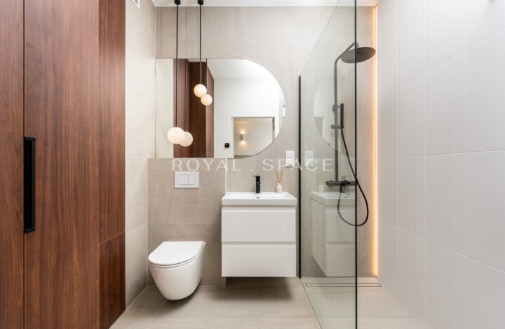 Two-storey apartment in a new development