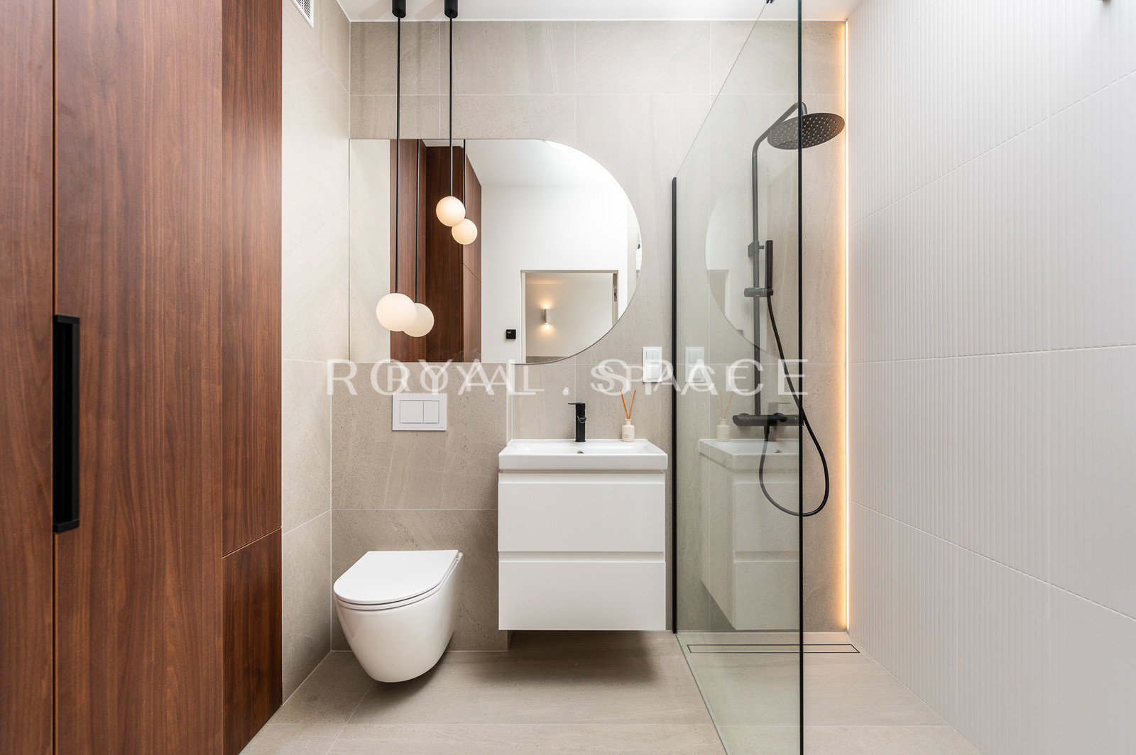 Two-storey apartment in a new development
