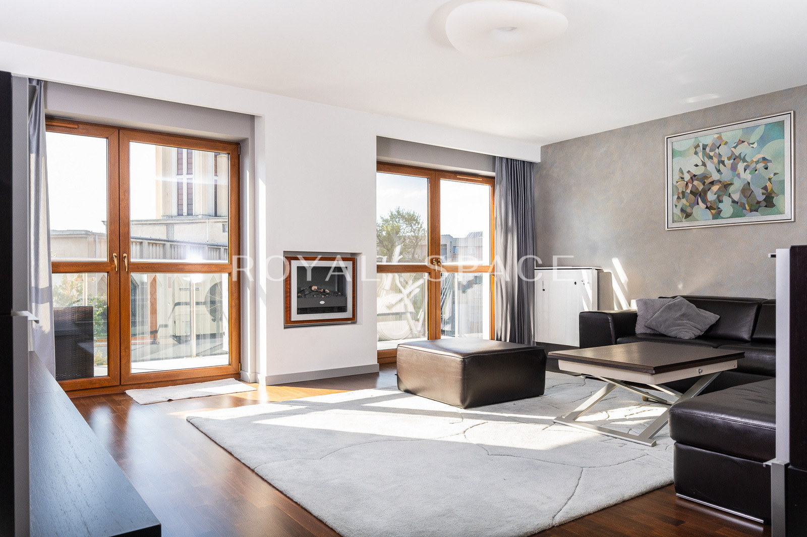 Dwupoziomowy apartament z sauną i balkonem!