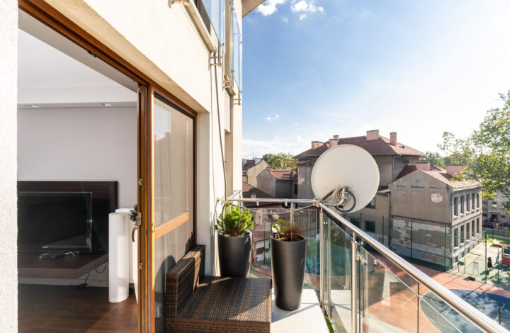 Dwupoziomowy apartament z sauną i balkonem!
