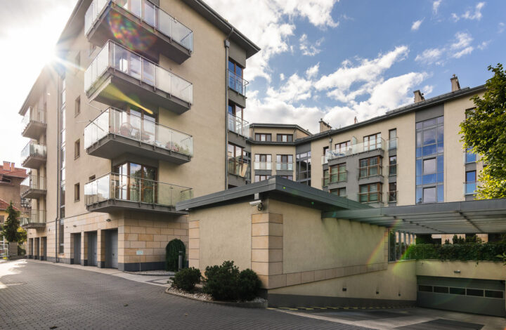 Dwupoziomowy apartament z sauną i balkonem!