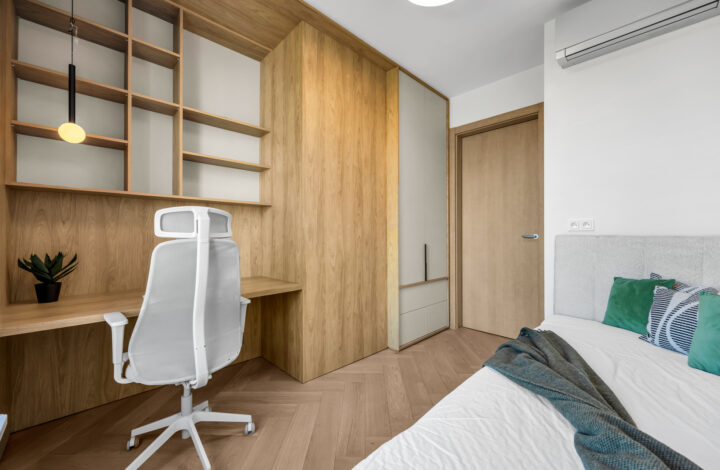 Luksusowy apartament z tarasem i widokiem na park