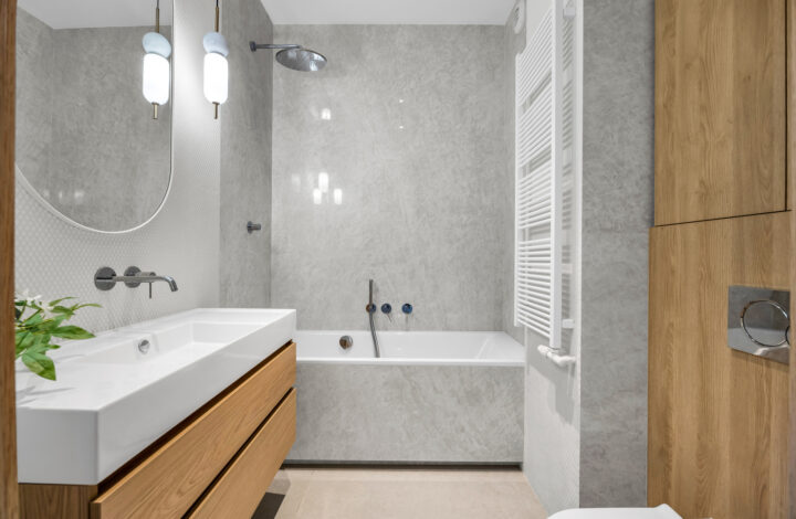 Luksusowy apartament z tarasem i widokiem na park