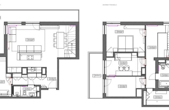Dwupoziomowy penthouse z widokiem na Kraków!