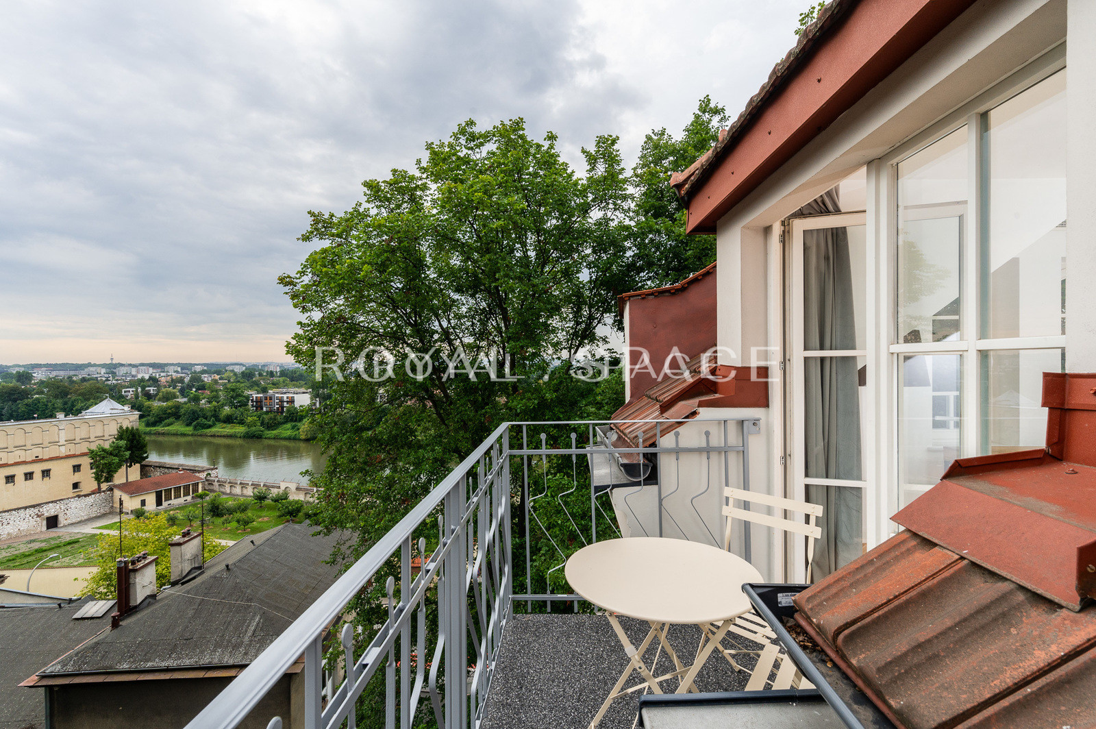 Apartament z widokiem na Wisłę i Wawel