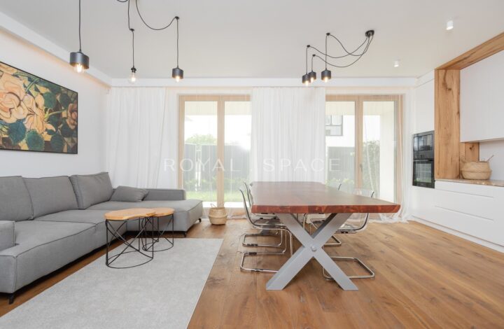 Przestronny, luksusowy apartament z ogrodem