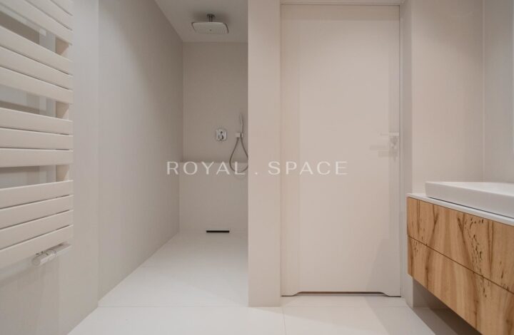 Spacious luxury apartment with garden