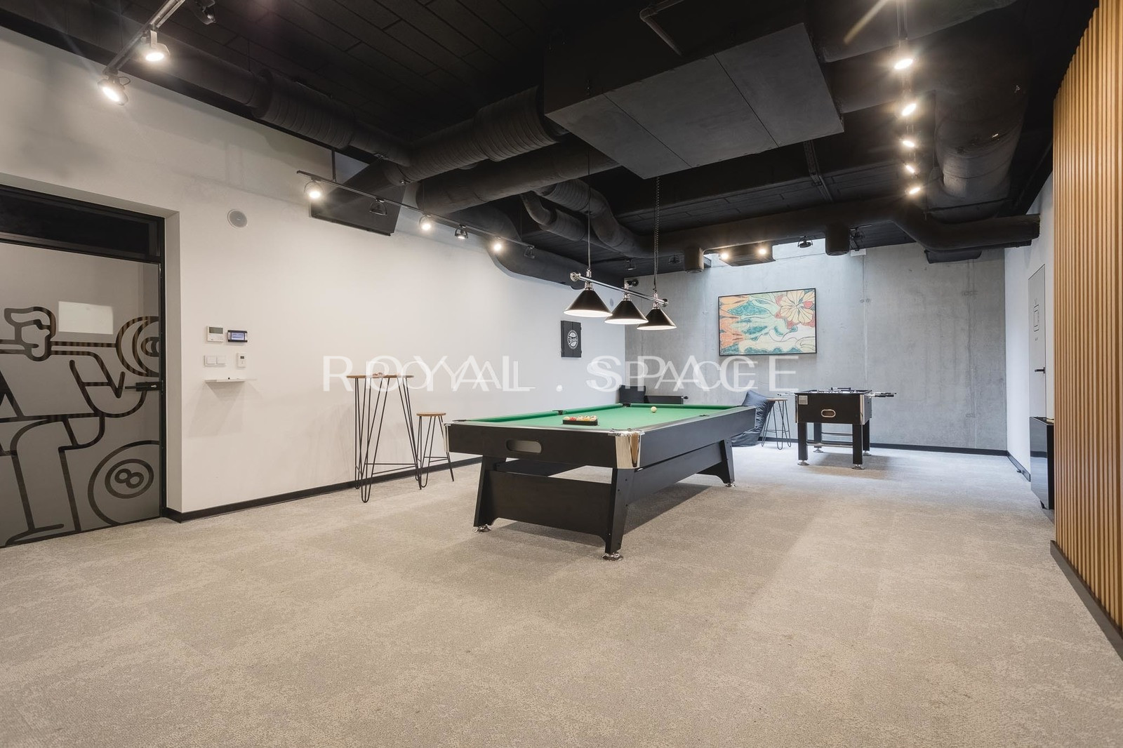 Spacious luxury apartment with garden