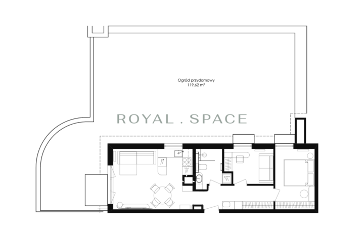 Stylishly finished apartment in Wola Justowska