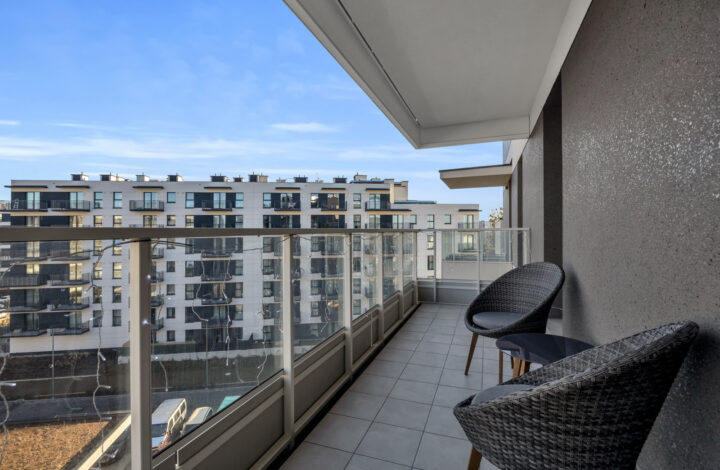 Nowoczesny apartament z dwoma balkonami!