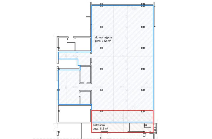 Świetnie skomunikowana hala o wysokości 9m!