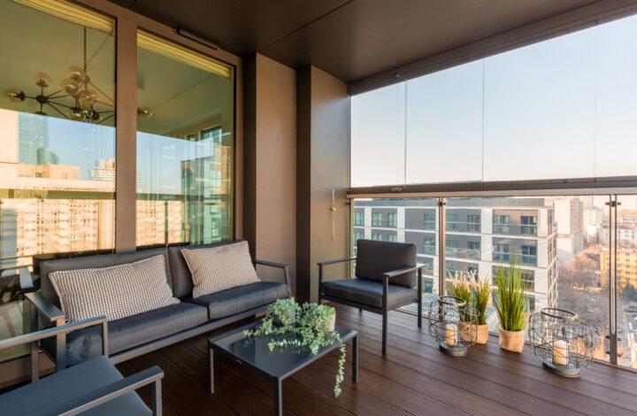 Apartament na 13 piętrze w Mennica Residence!