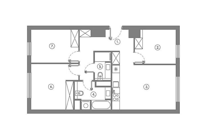 Nowoczesne 3-pokojowe mieszkanie z 2 łazienkami!