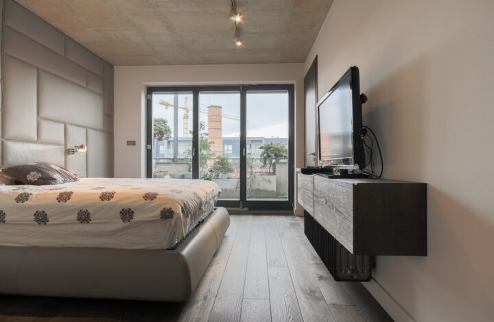 Loftowy penthouse widokowy na Zabłociu