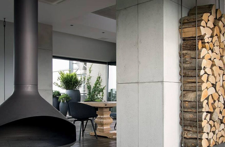 Loftowy penthouse widokowy na Zabłociu