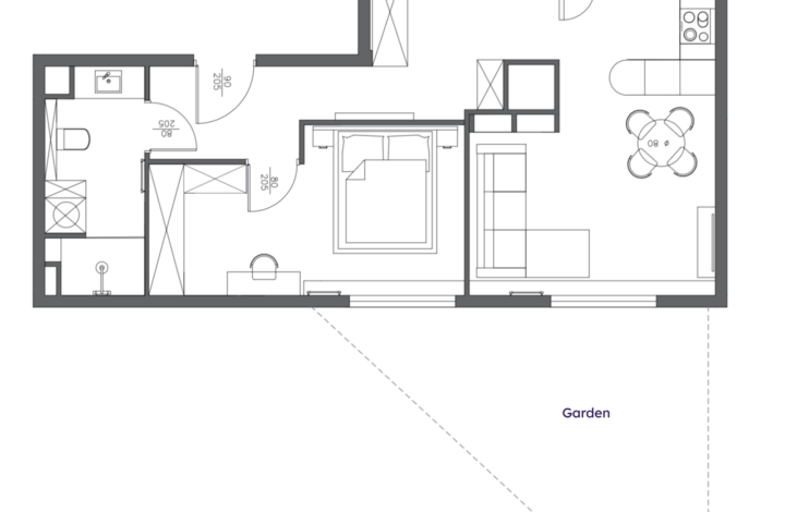 Minimalist Beauty – a modern flat!