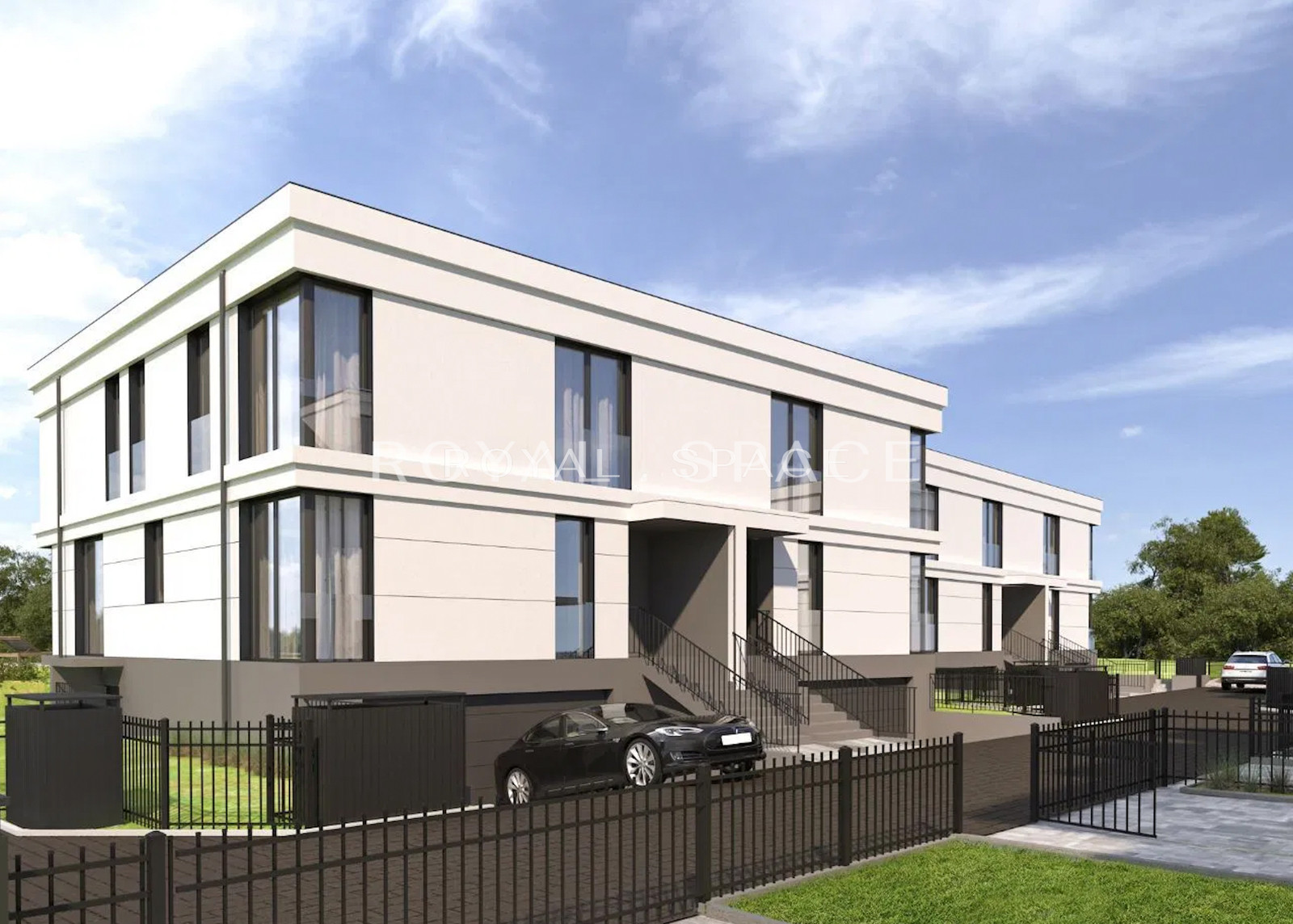 Semi-detached house in a gated community!