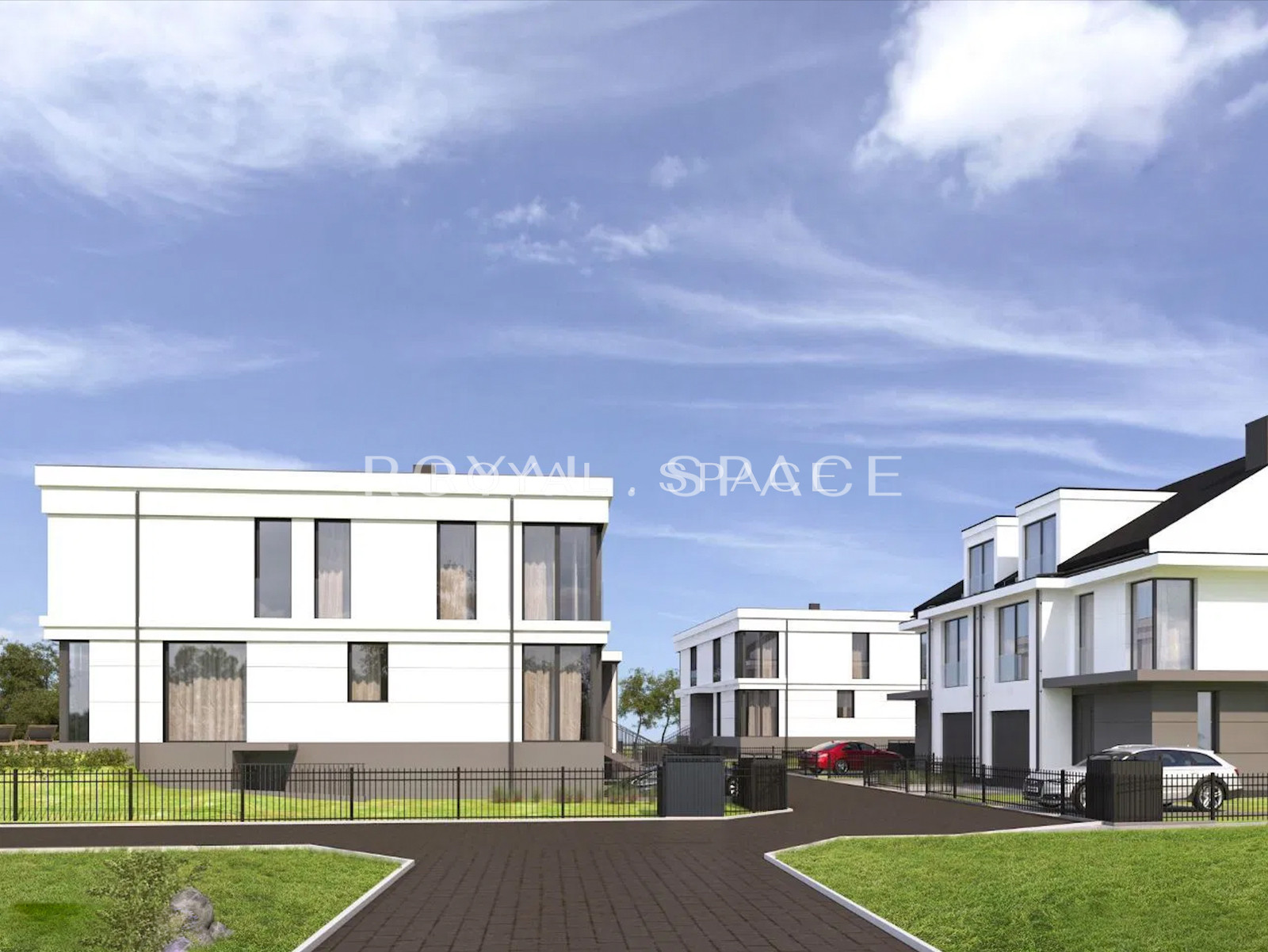 Semi-detached house in a gated community!