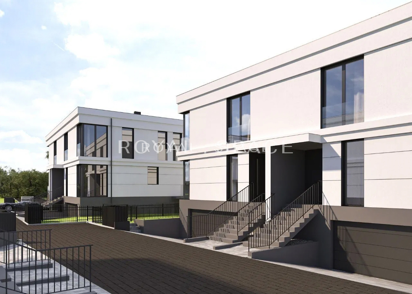 Semi-detached house in a gated community!