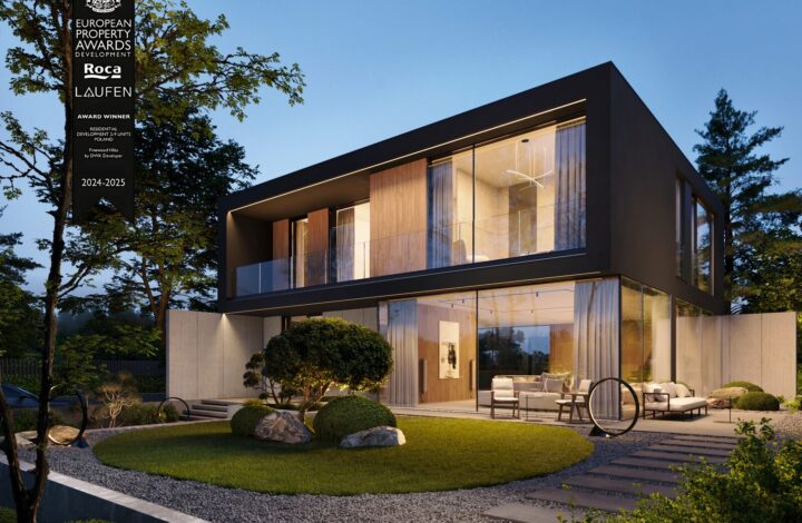 A modern house with a garden in Wola Justowska!
