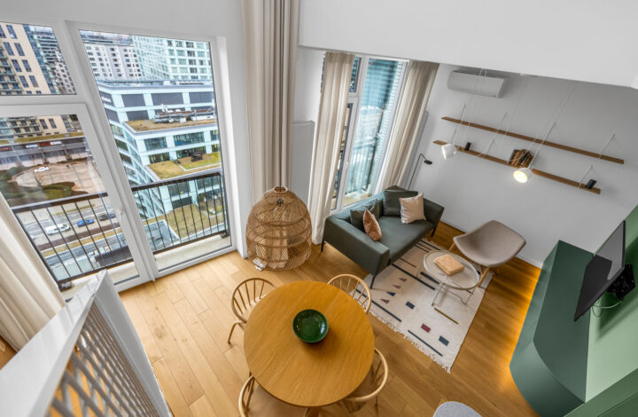 Penthouse z widokiem w Browarach Warszawskich!