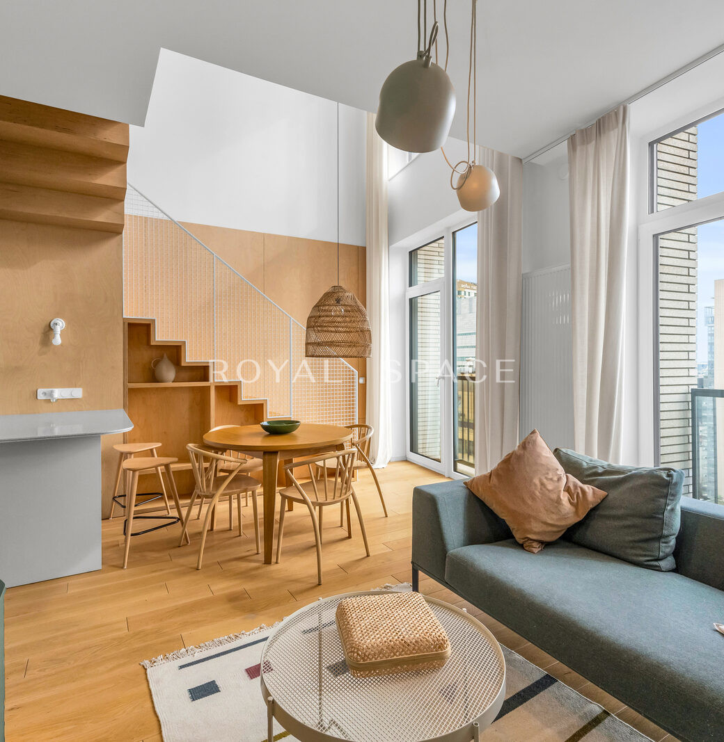 Penthouse z widokiem w Browarach Warszawskich!