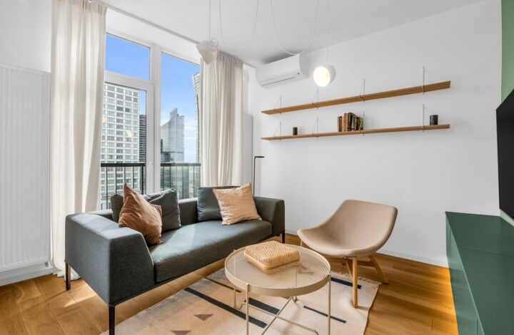 Penthouse z widokiem w Browarach Warszawskich!