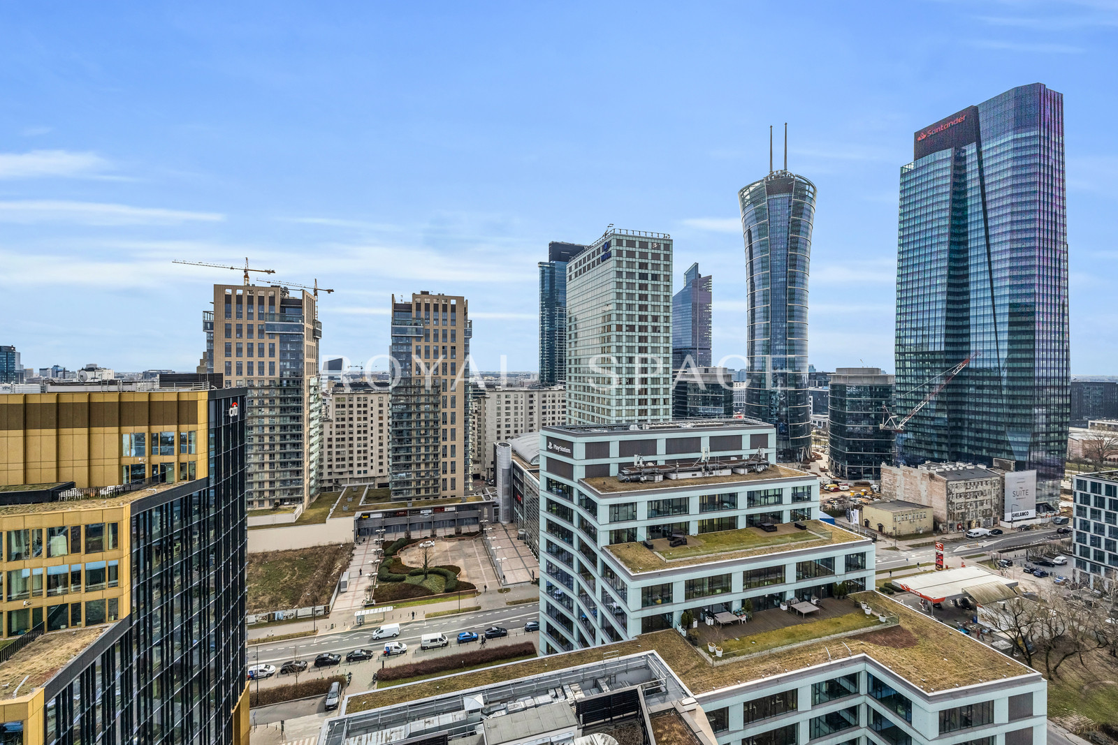 Luxury penthouse with Warsaw Spire view!
