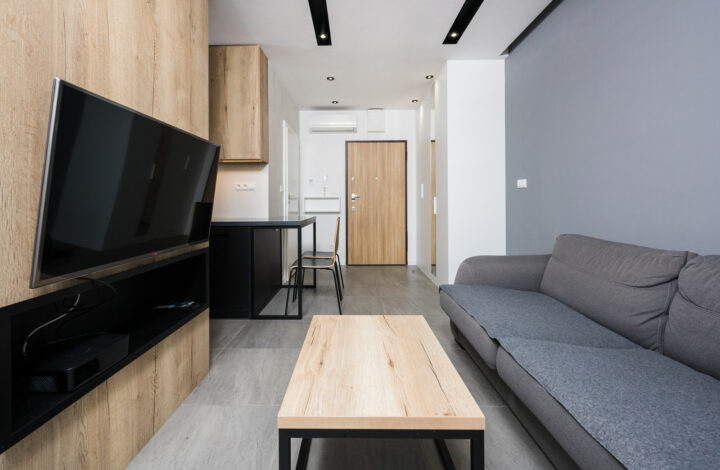 Studio with a large terrace & view of the Vistula!