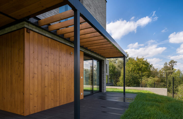 Dom z działką widokową w zamkniętym kompleksie!