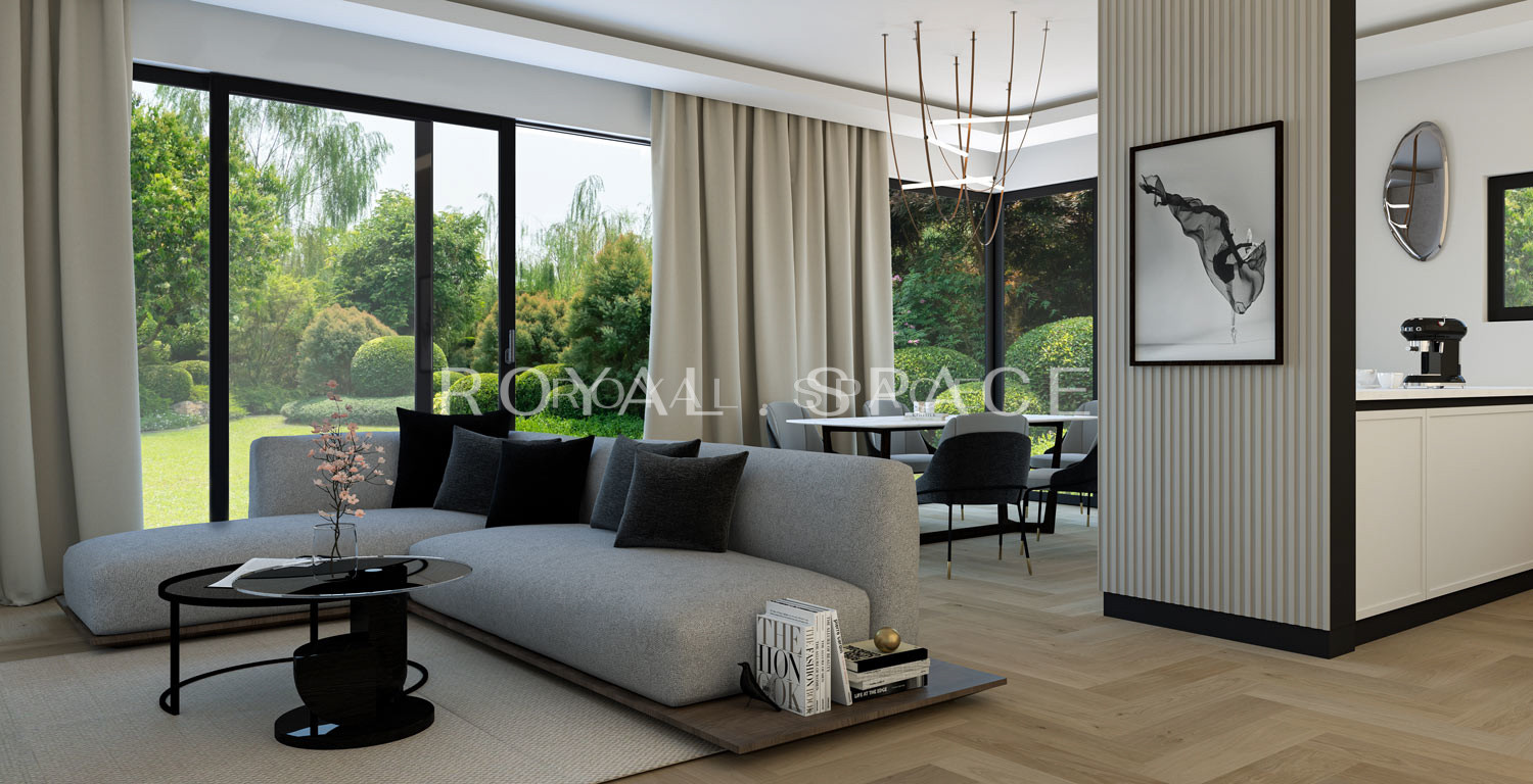 Dom z działką widokową w zamkniętym kompleksie!