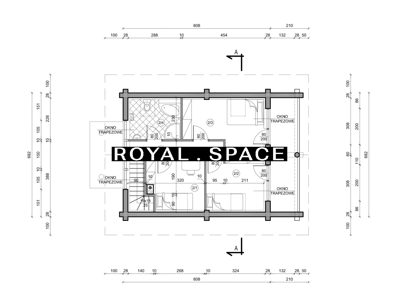 Сучасний будинок з колод із великою ділянкою!