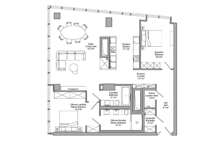 Spectacular apartment at Złota 44!