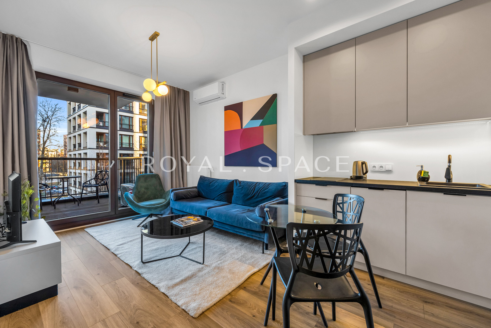 Funkcjonalny apartament na Browarach Warszawskich!