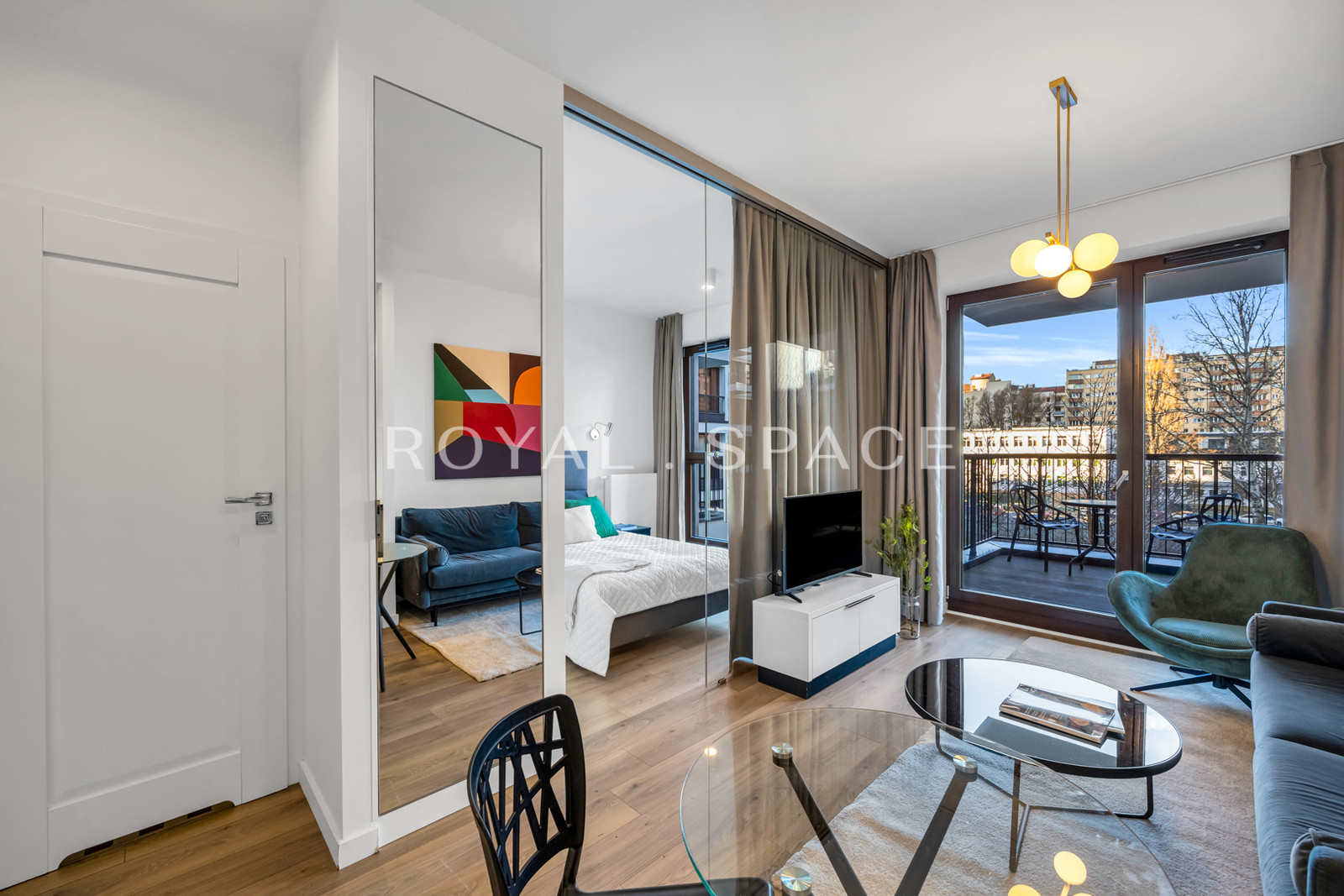 Funkcjonalny apartament na Browarach Warszawskich!