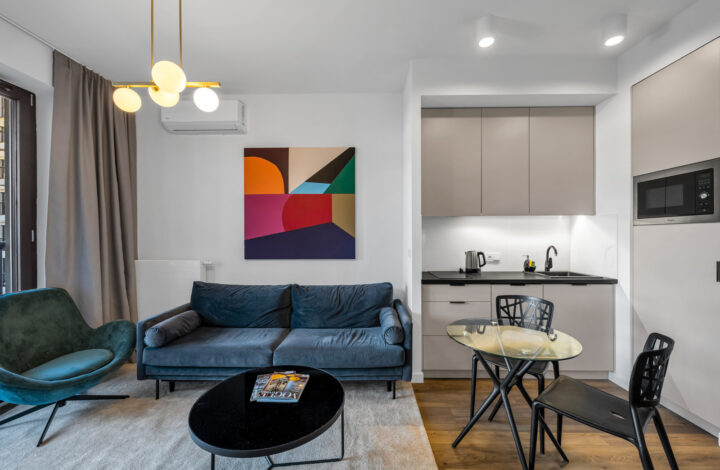 Funkcjonalny apartament na Browarach Warszawskich!