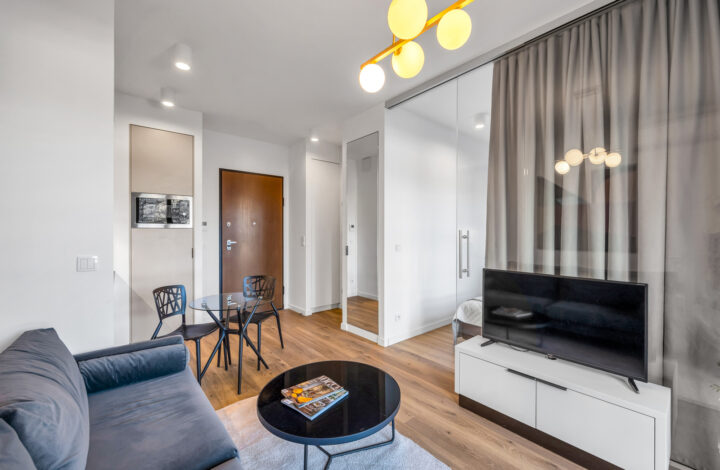 Funkcjonalny apartament na Browarach Warszawskich!