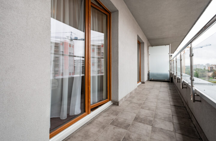 Penthouse with terrace in Wiślane Tarasy!