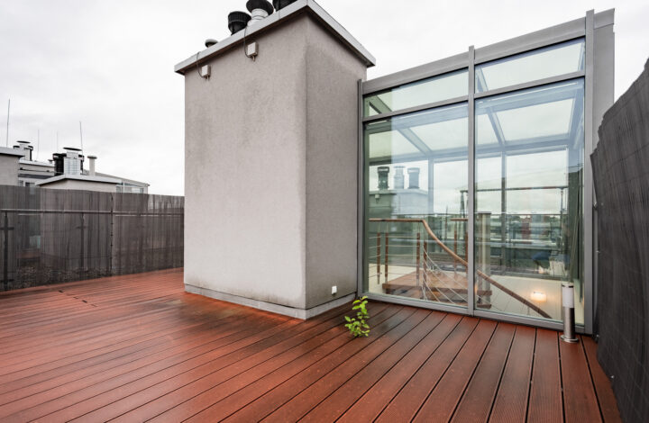 Penthouse with terrace in Wiślane Tarasy!