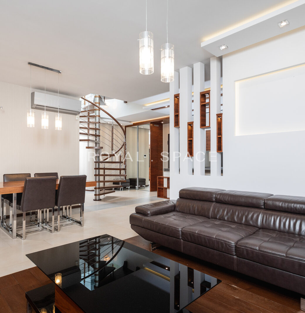 Penthouse with terrace in Wiślane Tarasy!